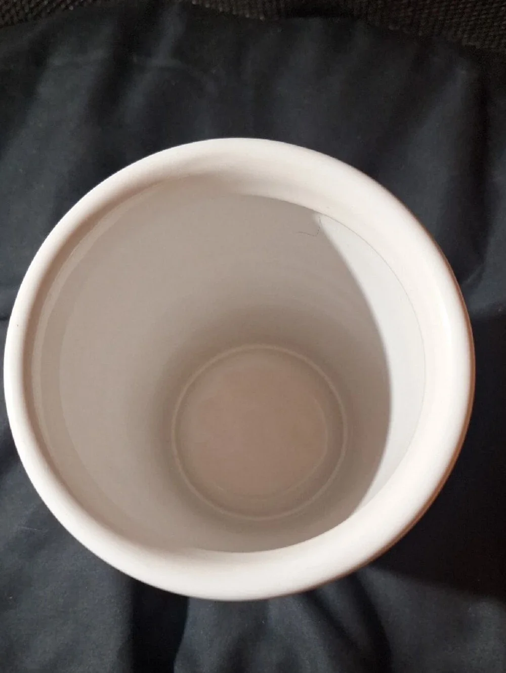 Vintage.Starbucks Ceramic Coffee To G0 Cup Canister Cookie Jar without Lid